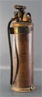 Vintage Copper Fire Extinguisher