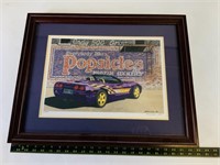 Forrester AWS C5R Corvette at Daytona Wall Art