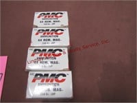 4 boxes 200 rounds PMC 44 mag