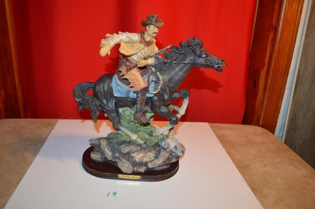 Ashley Belle Cowboy Statue