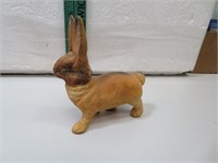 Antique Composition Bunny Rabbit Candy Container