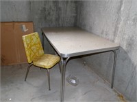 Vintage Chrome Table