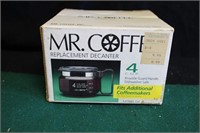 NIB Mr Coffee Replacement Decanter