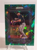 2023 Panini Prizm Green Ice Edouard Julien