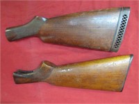 Pair of Vintage Wooden Gun Stocks