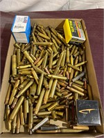 Flat of brass and miscellaneous bullets