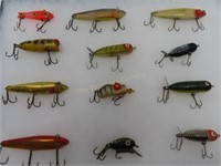 Lot of 12 Vintage Fishing Lures,