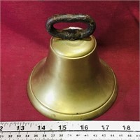 Vintage Brass Cow Bell