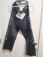 Leather chaps Size Large