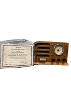 WW2 Limited Edition Clock Radio with COA