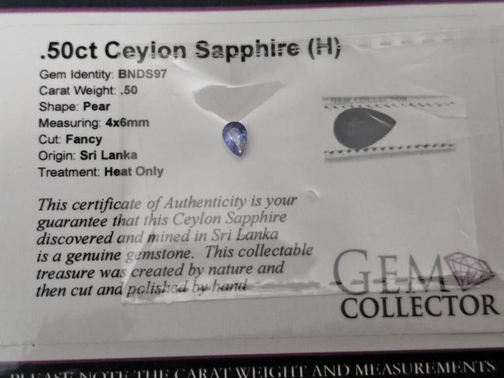 .50ct Ceylon Sapphire