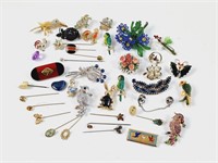Vintage Stick Pins & Brooches: Trifari, Gerry’s