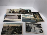 Group of postcards