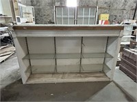 DISPLAY CABINET OR SHELF 6'LX4'HX14"D