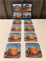 Longaberger Homestead Mousepad and 8 Coasters