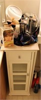 Extra Storage Cabinet w/ Women's Beauty Products