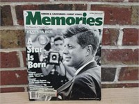 1990 Memories Magazine with JFK on Cover
