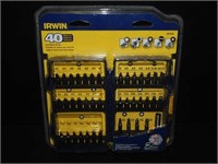 New Irwin 40pc Screwdriver Bit Set