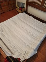 White Pattern Quilt Blanket Better Homes