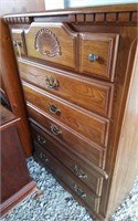 5 drawer chest of drawers- solid wood