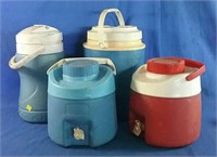4 water jugs