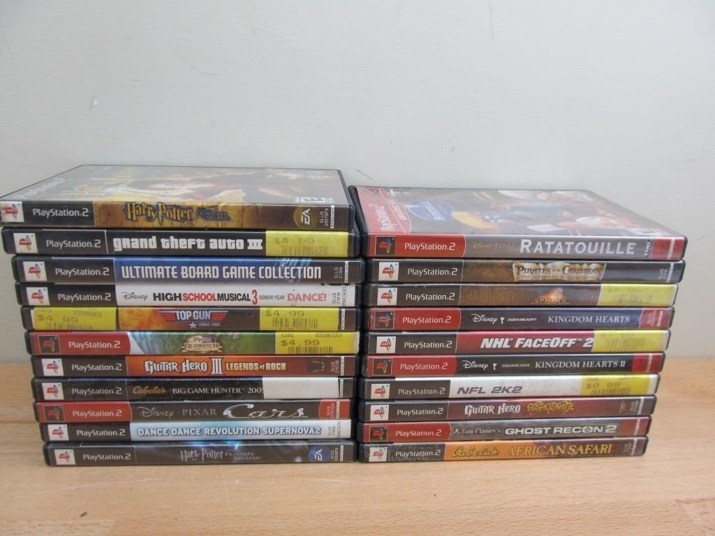 PS2 Video Game Lot PlayStation 2