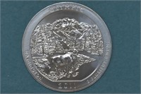 5ozt Silver .999 ATB America the Beautiful