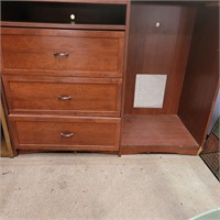 Dresser with Side Shelves  VERY HEAVY