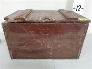 Painted Blatz Wooden Box
