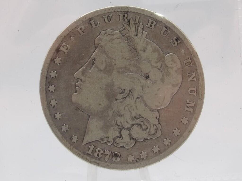 1878 CARSON CITY MORGAN SILVER DOLLAR