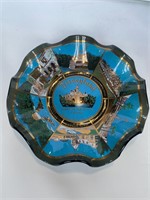 Vintage Disneyland Souvenir Glass Dish