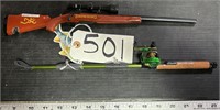 Browning Gun & Fishing Rod Novelty Lighters