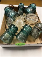 Insulators & Glass Covered Jar