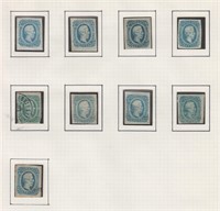 CSA Stamps #11 Mint Pairs (incl 2 origina CV $325+