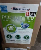 USED DEHUMIDIFIER - SOLEUSAIR 45 PINT