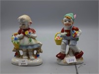 Set of VTG Occupied Japan child figurines