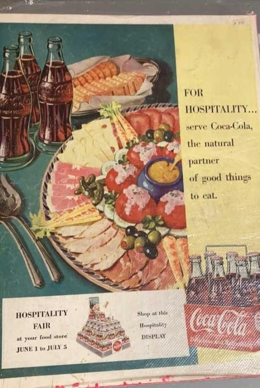 1950 Coca Cola Advertisement - Hospitality