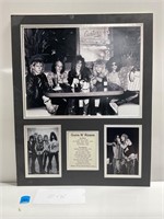 Guns N’ Roses Vintage Matted Photo Display