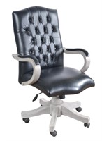 Mystique Gray Office Leather Chair