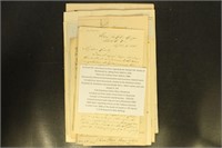 US Documents & Stamps relating to Adolph Dill fami