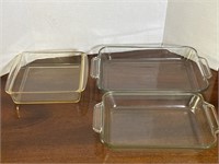 Casserole dishes (Pyrex, anchor hocking)