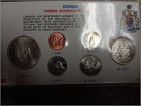 1964 Silver Canadian Specimen Mint Set