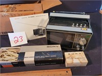 Sony Micro TV w Accessories TV-500U