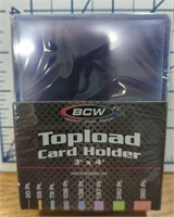 Top load cardholder 3x4 cards rigid 25 count