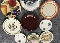 ASSORTED LOT OF PLATES