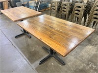 Bid X2 Wood Tables 48” X 30” X 30”
