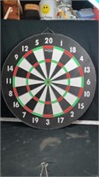 Dart board, no darts