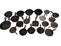 20 Small Cast Iron Frying Pans