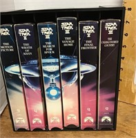 Star Trek 6-piece VHS set