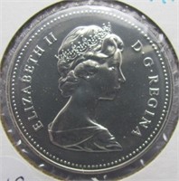 1979 Canada proof silver dollar.